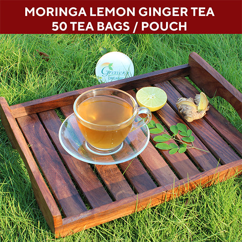 Moringa Lemon Ginger Infusion 50 Tea Bags